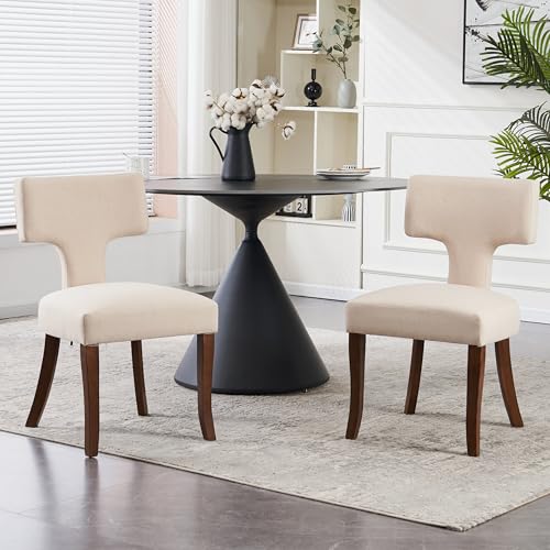 VKNOW Dining Chairs Set of 2, Mid Century Modern Upholstered