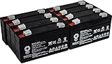 SPS Brand 6V 1.3Ah Replacement Battery for Kobe HP1.26 (8 Pack)