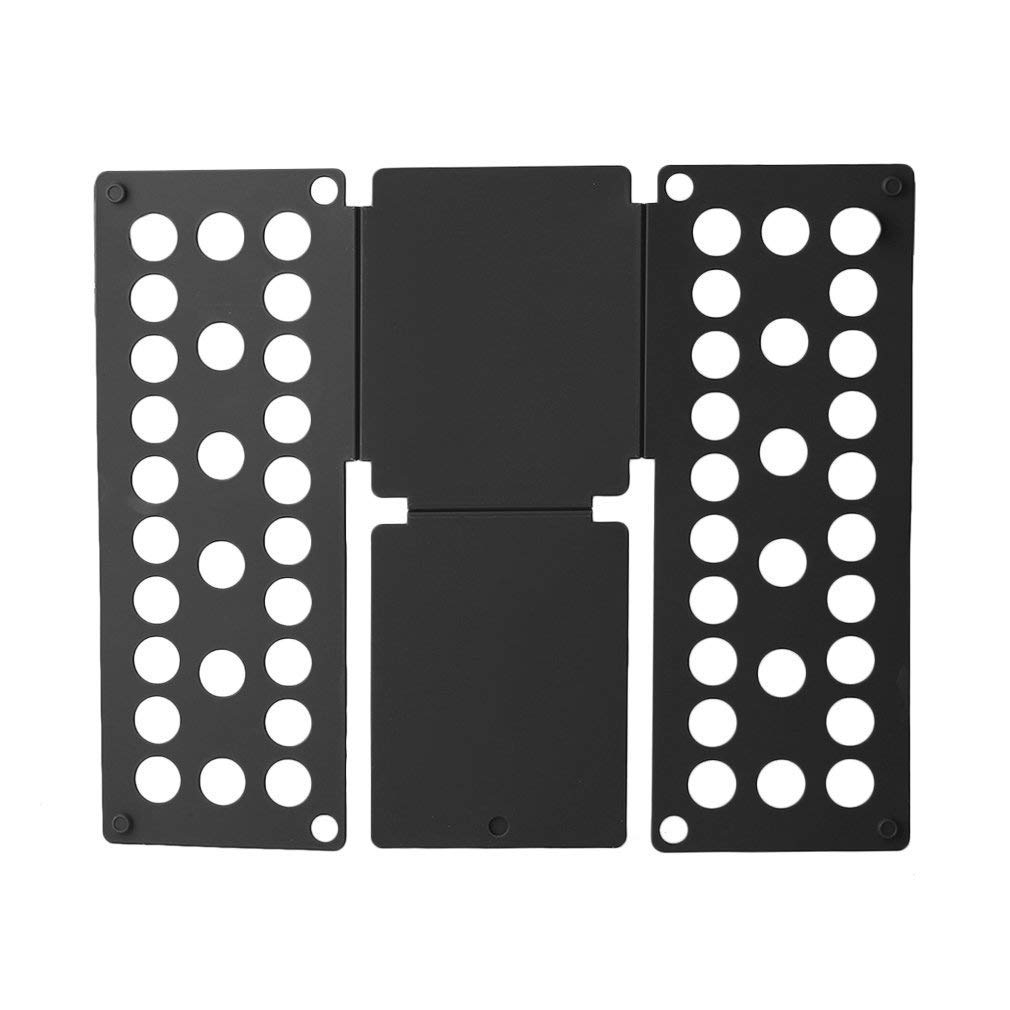 Shirt Folding Board Fast Laundry Fold and Flip Adjustable Clothes Folder (Black) (B0DH3F4KGD) Amazon Price History, Amazon Price Tracker
