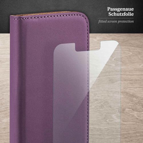 Étui iPhone 14 Pro moex avec support et film écran violet - 6