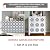 12 Pcs (6x6 in) Decorative Tile Stickers,Peel and Stick Wallcovering Self-Adhesive Waterproof Vinyl Tile Stickers for Kitchen Living Room Floor