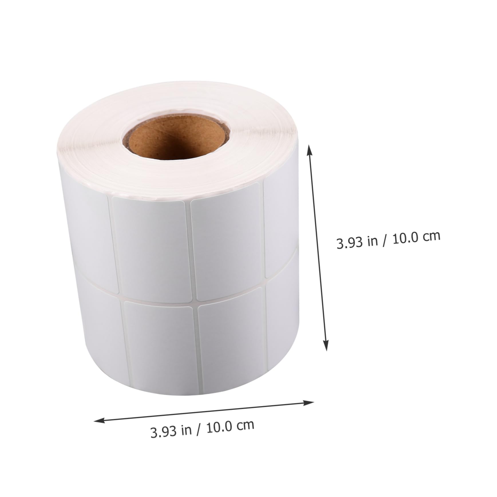 Étiquettes Thermiques Autocollantes en Rouleau, 1 Rouleau, Blanc