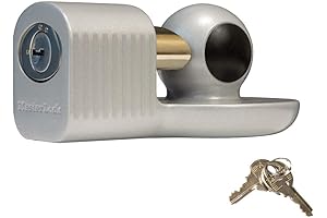 Master Lock 377KA Trailer Hitch Lock, Fits 1-7/8 in., 2 in., and...