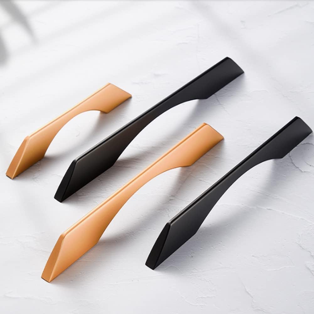 Handle,Cupboard Knobs,Furniture Handles Bar Handle Door Knobs Wardrobe Handles Kitchen Handles Cabinet Handles Aluminum Alloy Drawer Handles Wardrobe Handles ( Color : Silver , Size : Hole distance:16