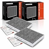 A-Premium 2-Pack Cabin Air Filter with Activated Carbon