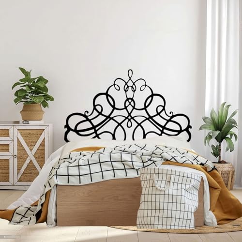 El Herrero Cabecero de Forja Corte Láser Horizonte | Cabezal para Cama de Matrimonio e Individual | Producto Artesanal de España