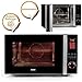 Produktbild XL-Kombi-Mikrowelle mit Grill + Konvektion. 42Liter Fassungsvermögen = Volumen, bis zu 2700Watt (silber)