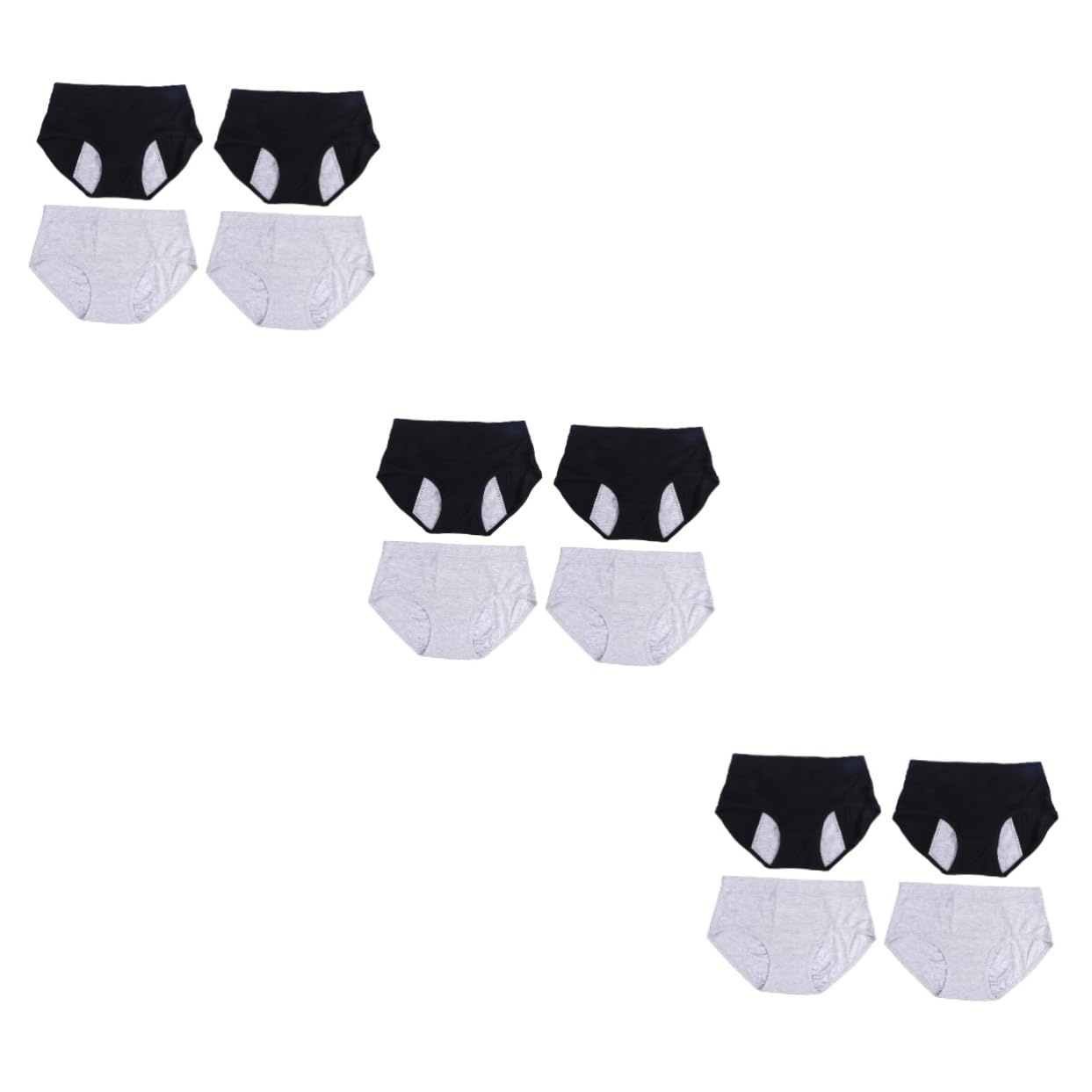 SHERCHPRY 8 piezas de ropa interior para adolescentes y niñas, ropa interior a prueba de período, bragas