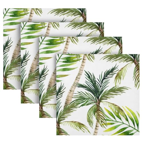 Servilletas de Tela Yettasbin Tropical Palm Tree Set 6 miniatura 5