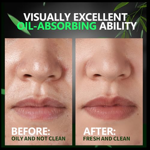 800pcs blotting paper for oily skin natural bamboo charcoal blotting paper 100  70mm large oil blotting sheets for face