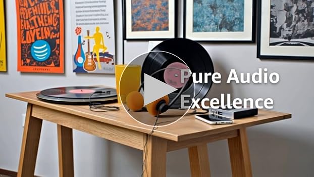 Amazon.com: Orange Retro Over-Ear Headphones,Wired Stereo