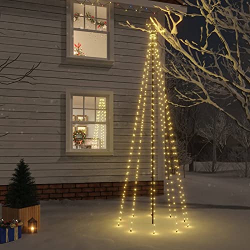 Festnight Led Weihnachtsbaum Aussen Beleuchtet 300x100 cm...