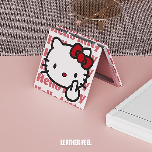 Espejo Compacto KOZUKI Kitty Rosa 2.6 x 2.7 Pulgadas miniatura 2