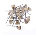 18Pc Brass Wire Cup Brush for Dremel Die Grinder Rotary Dremel
