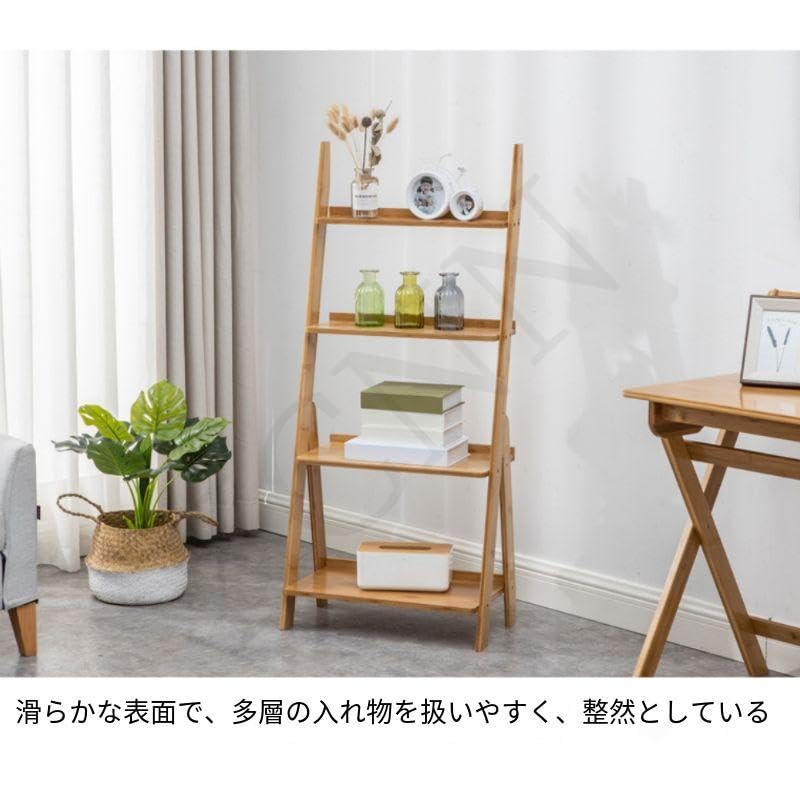 Amazon｜KCNN オープンラック 棚ラック木製 5段シェルフ おしゃれ