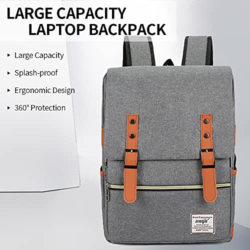 Domary Mochila para computador de grande capacidade Bolsa de negócios da moda Conjunto de bolsa de v