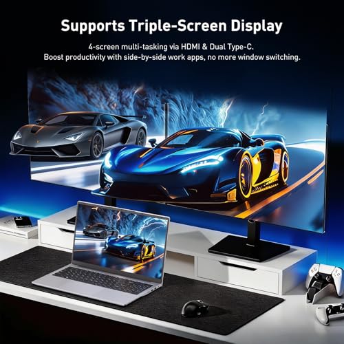 Image of Auusda 2026 Traditional Laptop 15.6 inch for Students & Work, Ryzen 3 3250C CPU | WiFi 6, BT 5.3, Backlit Keyboard, Fingerprint, Privacy Camera, Dual USB Type-C, Win11 Pro, 8GB RAM, 512GB NVMe SSD, Silver