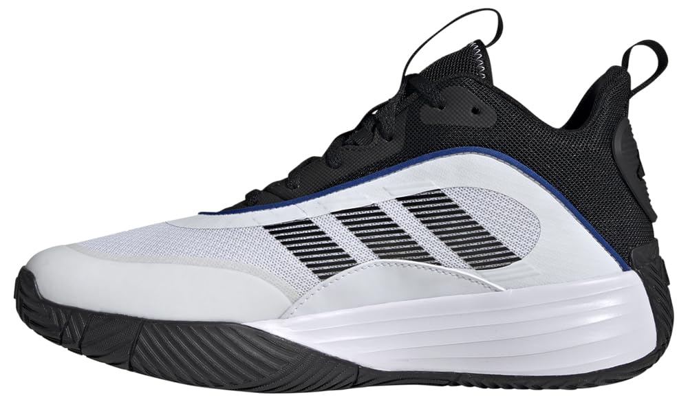 Adidas Herren Own The Game 3 Shoes, Cloud White/core Black/Team royal Blue, 41 1/3 EU