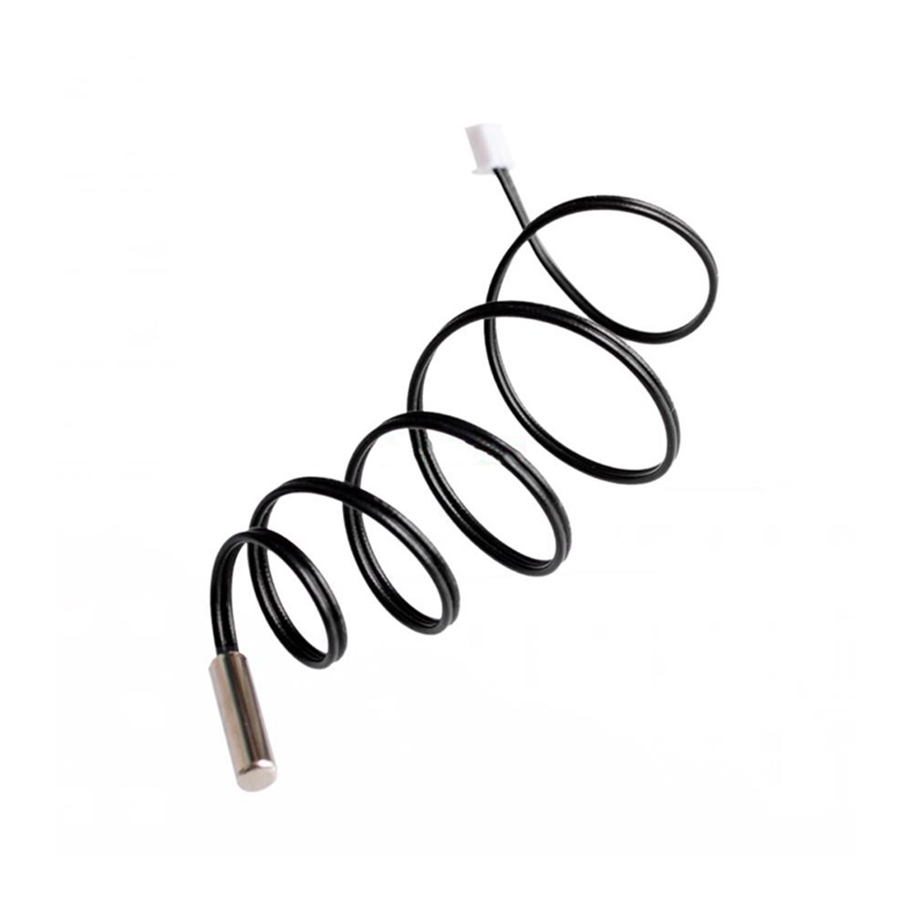5pcs/lot 50cm NTC Thermistor Temperature Sensor Waterproof Probe Wire 10K 1% 3950 W1209 W1401 cable