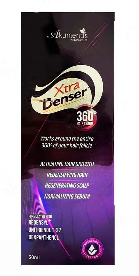 Xtra Denser 360° Hair Serum, 50ml, Activating Hair Growth and Redensifying Formula with Redensyl-image-47