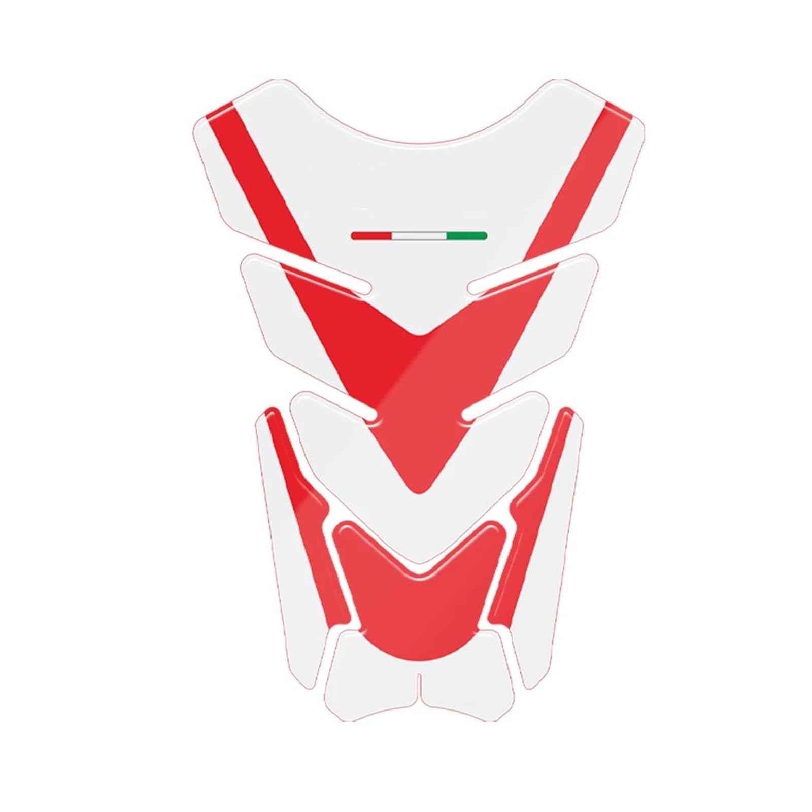 Gas Fuel Tank Pads Motorcycle Fuel Tank Sticker for Ducati 939 821 797 1200 S V4 V4S Panigle 1098 1199 848 1299 696 Gas Protector Pad Decal Decoration Motorbike Protection Stickers(White)
