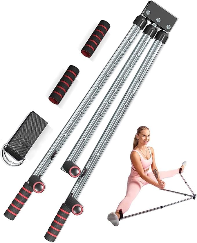 Écarteur De Jambes Mécanique 180° – Rembourrage PU, Ajustable, Capacité 100 Kg, Pour Stretching Yoga Danse