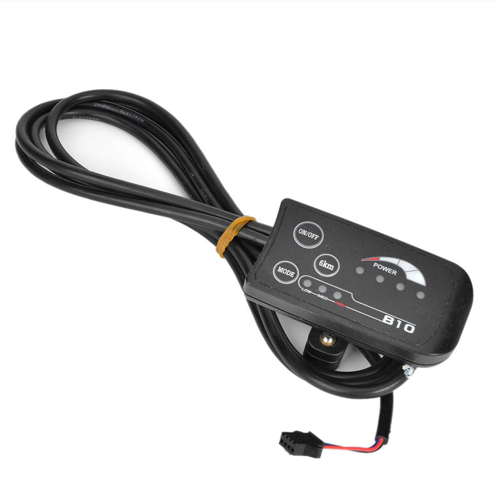 Panel de pantalla LCD, pantalla LED de bicicleta eléctrica 810 con panel de control de cable de 4 hilos