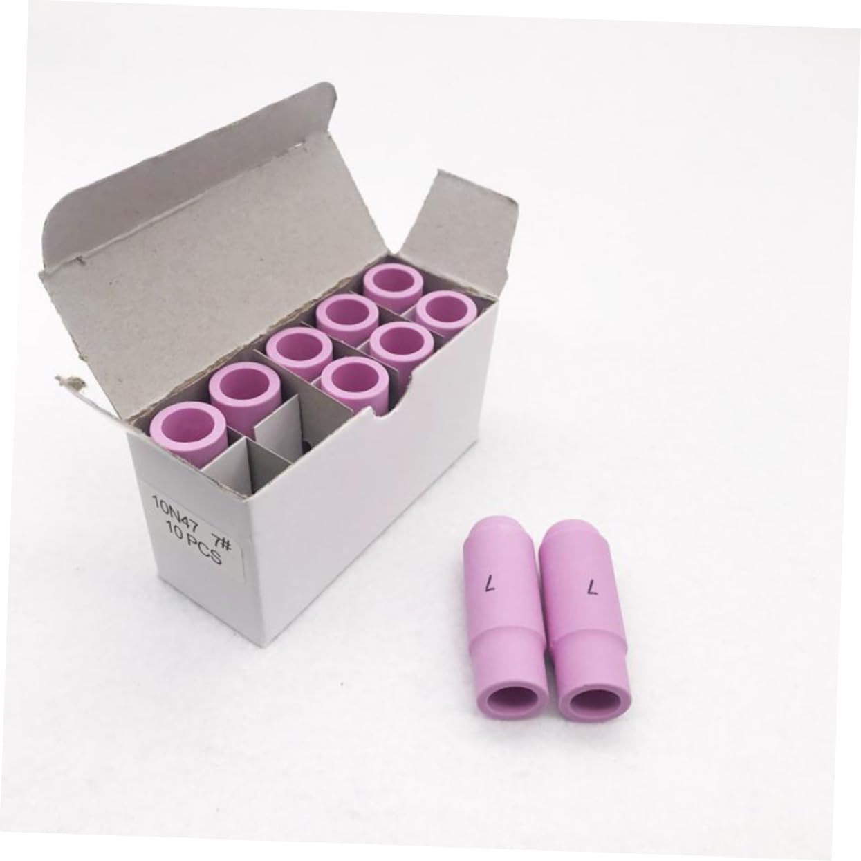 BUTIFULSIC 10pcs Welding Torch Nozzle Plasma Nozzle Argon Arc Welding Nozzle Welding Torch Nozzle