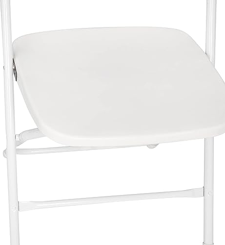 Vista 338 de Flash Furniture Hercules - Silla plegable comercial grande y alta, extraancha, capacidad de 650 libras de plástico duradero, color negro, paquete