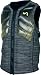 Produktbild MESLE Neopren Impact Weste S2, dünne Wettkampf Prallschutz-Weste, schwarz-Lime, Größen: XS-XXL, Comp Vest mit Frontreißverschluss, Jet-Ski Wakeboard Impact Protection, Erwachsene Herren