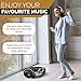 Philips Portable Boombox CD Player Bluetooth FM Radio MP3 Mega Bass Reflex Stereo Sound System with NFC, 12W, USB Input, Headphone Jack, and LCD Display