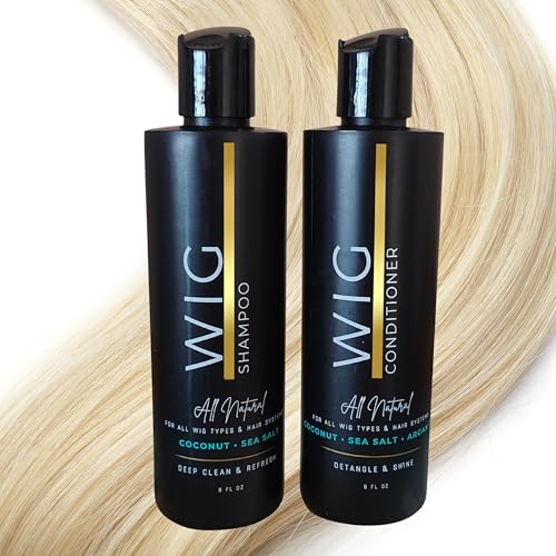 LIT UNICORNS Natural Anti-Static Wig Shampoo &...