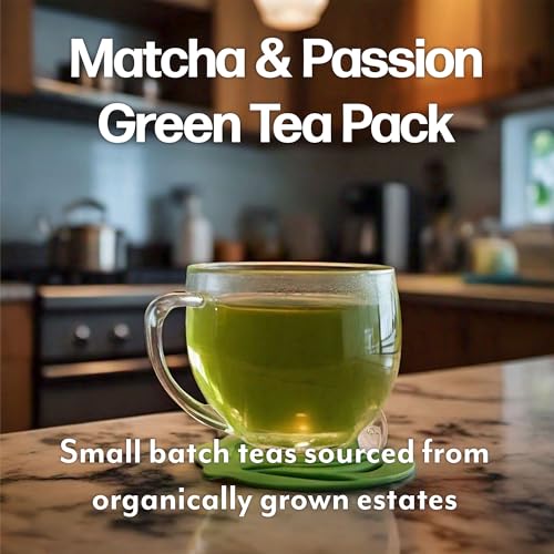 Image of Maud's Organic Green Tea & Matcha Green Tea Pods Bundle, 48ct