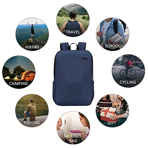 Image of Travel Laptop Backpack with USB Charging Port+Anti-Theft[Water Resistant] College School Bookbag Fits 16 Inch Laptop