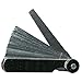 Mitutoyo 950-252 Thickness Feeler Gage Set, 0.0015-0.025" Thickness, Tapered 3" Length, 26 Leaves