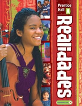 Paperback Realidades Communication Workbook with Test Prep (Writing Audio Video Activities) Level a Copyright 2011 Book