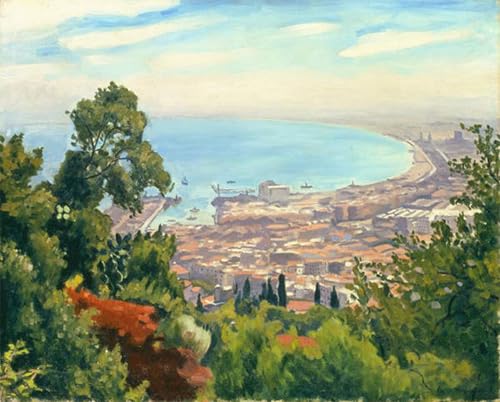 Tableau la Baie d'Alger d'Albert Marquet, décoration murale