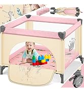 Kidiz Babybox, opvouwbaar, kinderbed, reisbed inklapbaar vanaf de geboorte tot 15 kg, zijkanten.