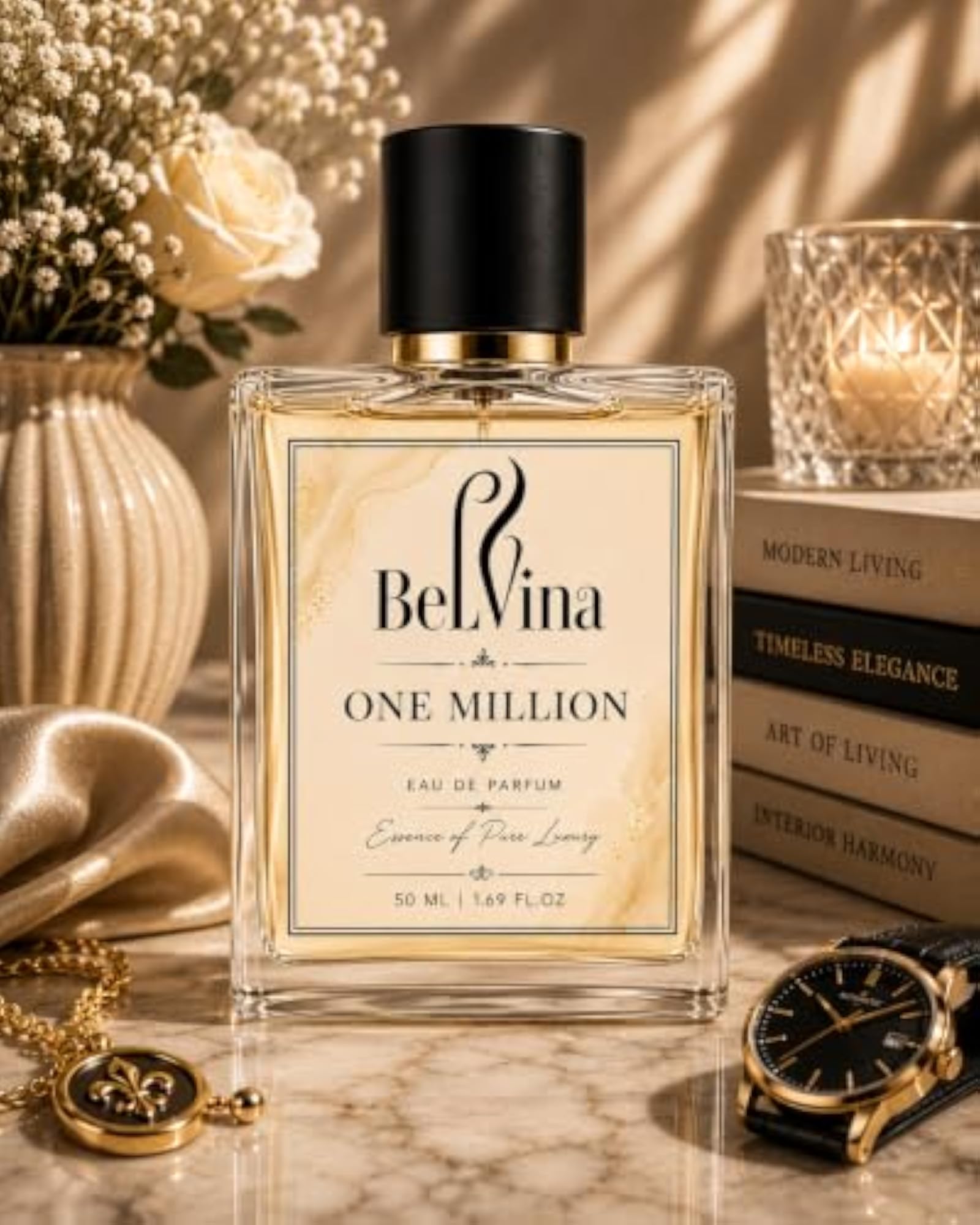 Premium Long Lasting Eau de Parfum for Men, 50ml