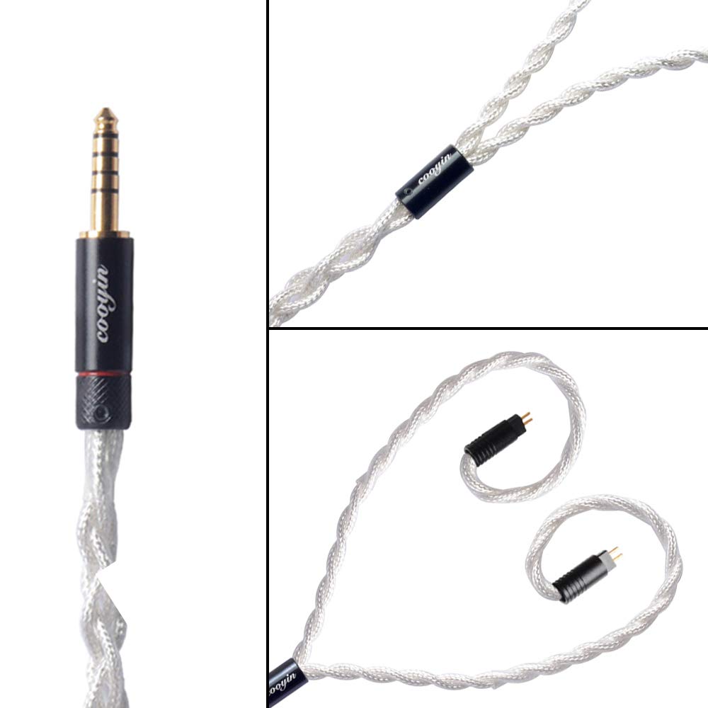 超希少!16芯 金メッキリケーブル CIEM2Pin 0.78mm/3.5mm 超希少!16芯