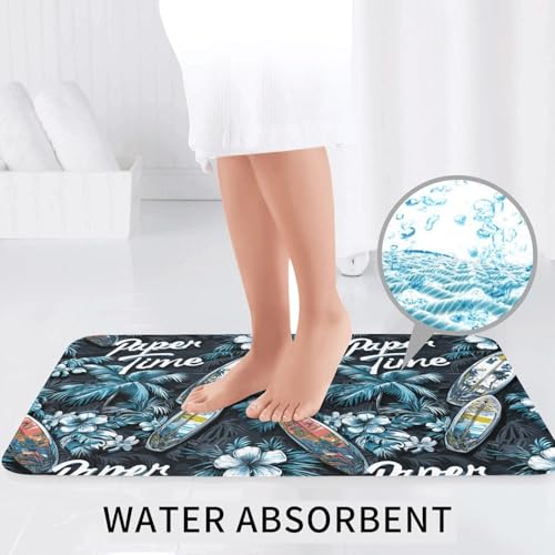 Tapis de douche antidérapant et absorbant lavable en machine - 6