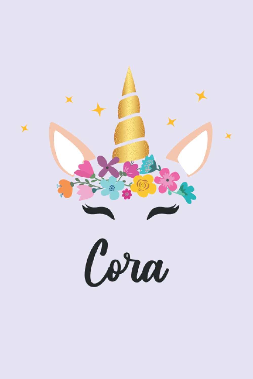 Cora: Personalized Name Notebook | Wide Ruled Paper Notebook Journal | For Teens Kids Students Girls| For Home School College | 6x9 inch 120pages