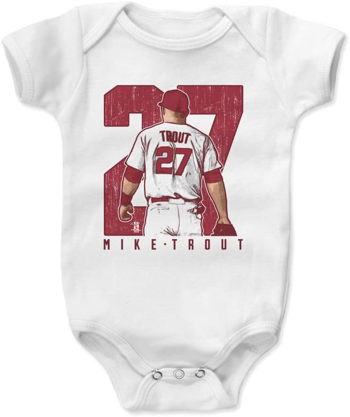 500 LEVEL Mike Trout Baby Clothes - Mike Trout Clutch
