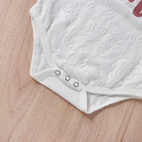 Baby Girl 1st/2 Birthday Outfits ONE Cotton Romper TuTu Skirt Set with Sequins Bowknot Headband3