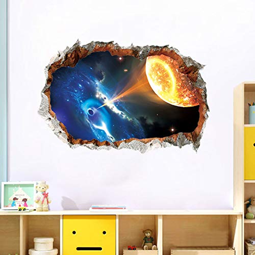 Vinilos decorativos 3D efecto agujero negro pack 2 miniatura 5