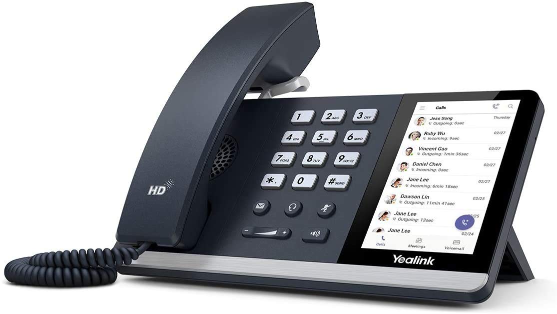Yealink Téléphone IP SIP-T55A Teams Edition (reconditionné)