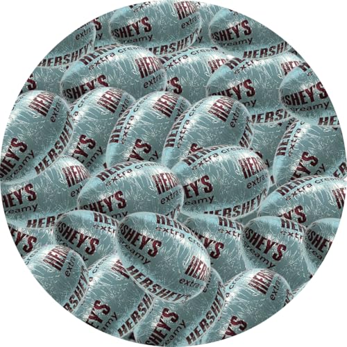 CandyKrave Hersheyes Easter Extra Creamy Eggs Chocolate Candy - 1lb Individually wrapped creamy chocolate Eggs Candy - Bulk easter chocolate candy for Snacking, Pinata, Parties Gifting & More!