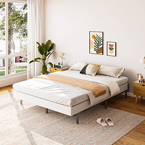 Vtwazast King Box Spring Only, 5 Inch Low Profile Heavy Duty Metal Structure With Easy Clean Fabric Bed Cover, Non-Slip, Noise Free, Easy Assembly #TOP6