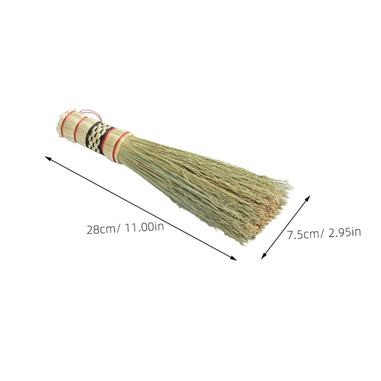 Healeved 4piezas Cepillo De Limpieza De Cocina De Cerdas Naturales Cepillo para Olla y Sartén para Utensilios De Cocina Antiadherentes Herramienta Multifuncional para Hogar