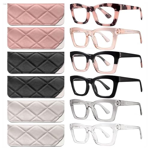CCVOO Reading Glasses for Women, Stylish...